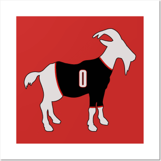 Damian Lillard GOAT Posters and Art